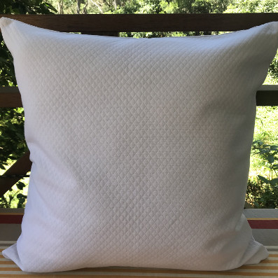 European pillow cover white